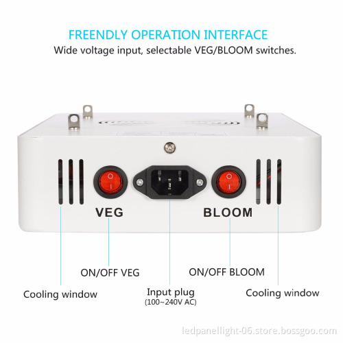 LED Grow light 300W full spectrum UV IR lighting for indoor plant hydroponics veg flowering